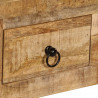 Stolik kawowy z litego drewna mango, 90x45x35 cm