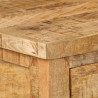 Stolik kawowy z litego drewna mango, 90x45x35 cm
