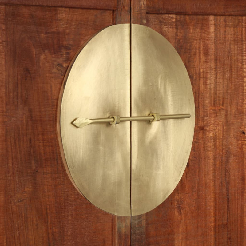 Szafa 100x50x175 cm, lite drewno akacjowe