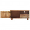 Szafka pod TV, 90x30x45 cm, lite drewno mango