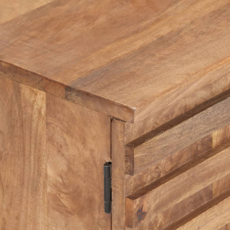Szafka pod TV, 90x30x45 cm, lite drewno mango