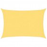Żagiel przeciwsłoneczny, 160 g/m², beżowy, 2,5x3,5 m, HDPE