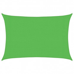 Żagiel przeciwsłoneczny, 160 g/m², jasnozielony, 3x4 m, HDPE