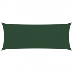 Żagiel przeciwsłoneczny, 160 g/m², ciemnozielony, 2x5 m, HDPE