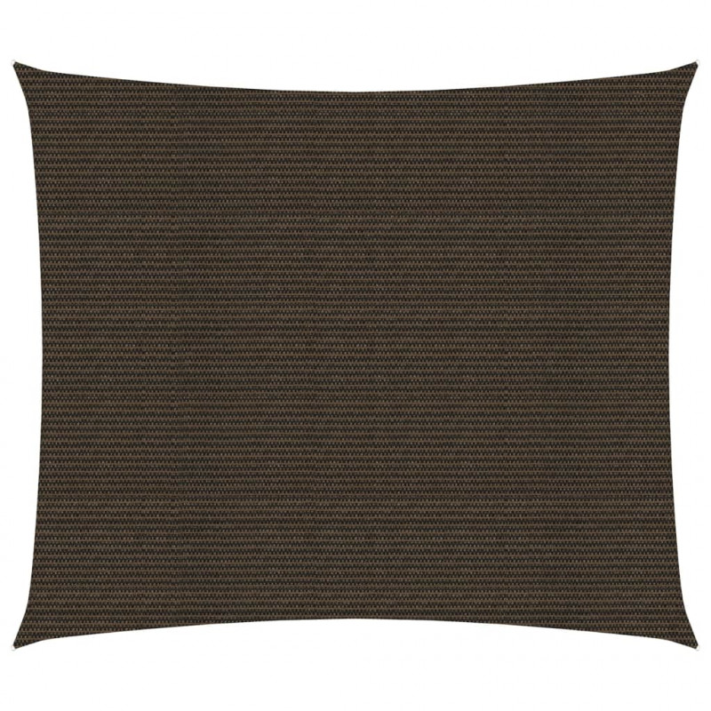 Żagiel przeciwsłoneczny, 160 g/m², brązowy, 2x2,5 m, HDPE