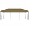 Altana ogrodowa, 6 x 3 x 2,7 m, taupe, 180 g/m²