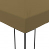 Altana ogrodowa, 6 x 3 x 2,7 m, taupe, 180 g/m²