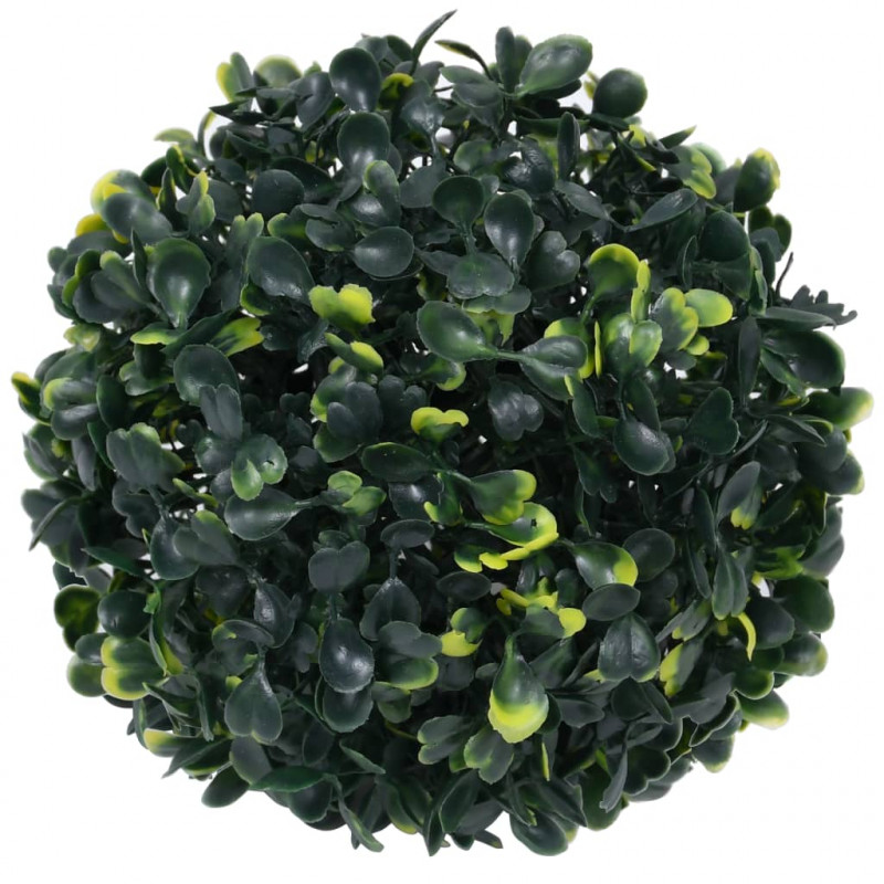 Kule sztucznego bukszpanu, 2 szt., 22 cm