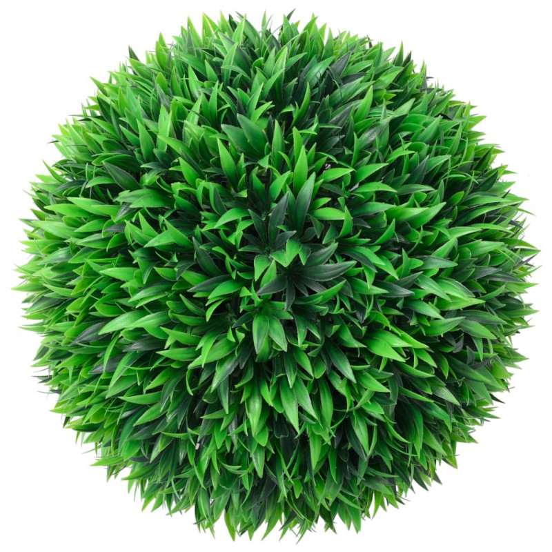 Kule sztucznego bukszpanu, 2 szt., 47 cm