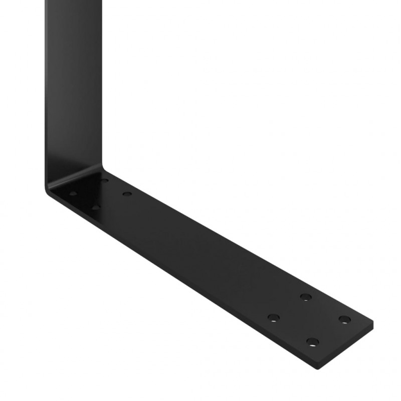 Oparcie do sofy z palet, czarne, 110 cm, żelazo
