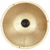 Industrialna lampa wisząca, 25 W, mosiężna, okrągła, 30 cm, E27
