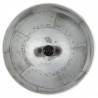 Industrialna lampa wisząca, 25 W, srebrna, okrągła, 31 cm, E27