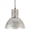 Lampa wisząca, 25 W, kolor srebra, okrągła, 28,5 cm, E27