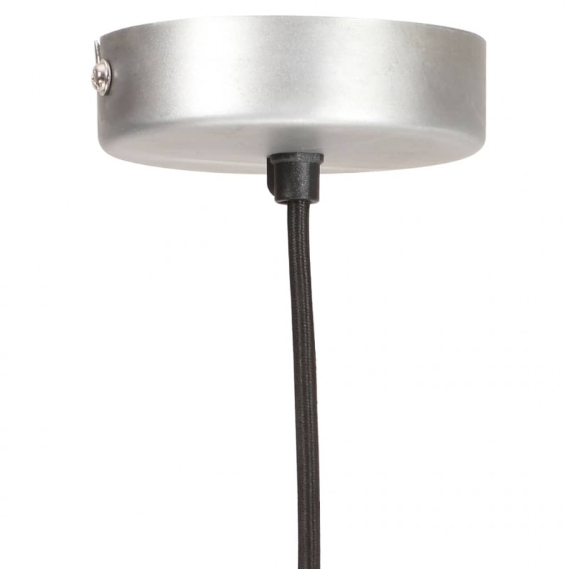Lampa wisząca, 25 W, kolor srebra, okrągła, 28,5 cm, E27
