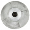 Lampa wisząca, 25 W, kolor srebra, okrągła, 28,5 cm, E27