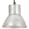 Lampa wisząca, 25 W, kolor srebra, okrągła, 17 cm, E27