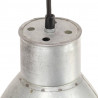Lampa wisząca, 25 W, kolor srebra, okrągła, 17 cm, E27