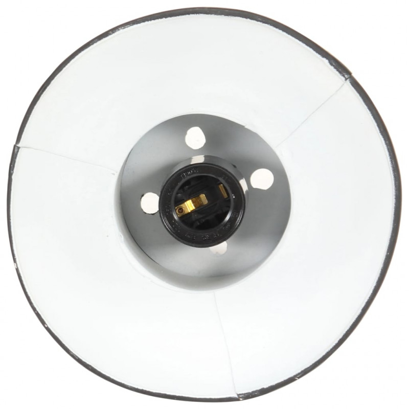 Lampa wisząca, 25 W, czarna, okrągła, 17 cm, E27