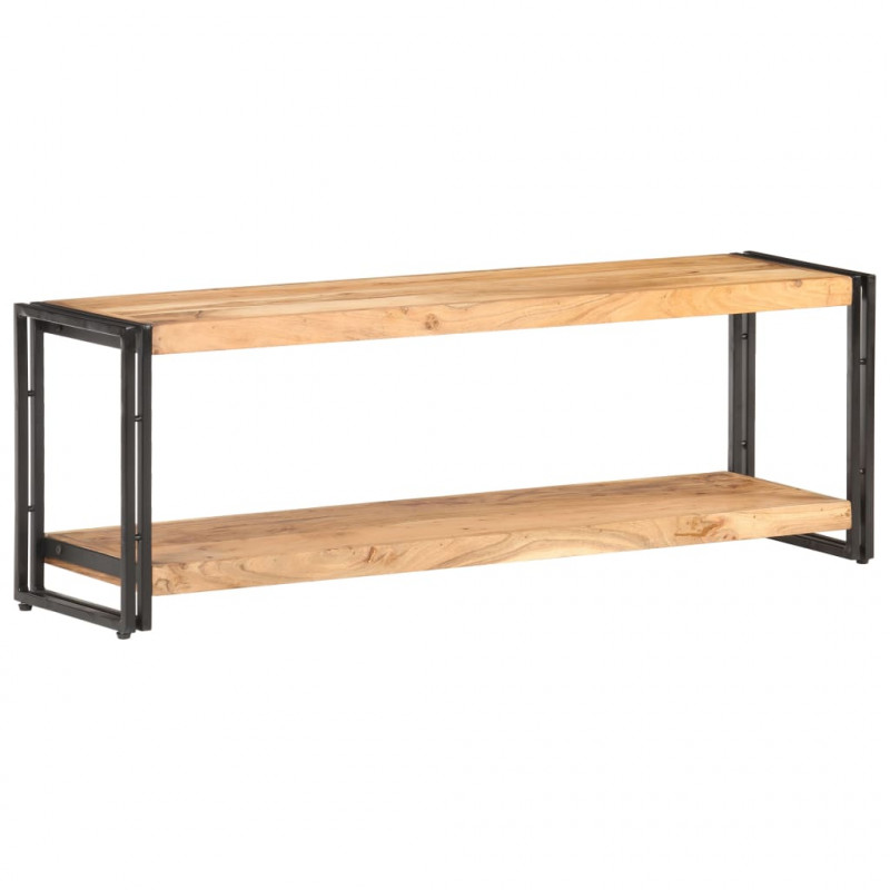 Szafka pod TV, 120x30x40 cm, lite drewno akacjowe
