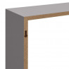 Półki ścienne kostki, 3 szt., szare, MDF