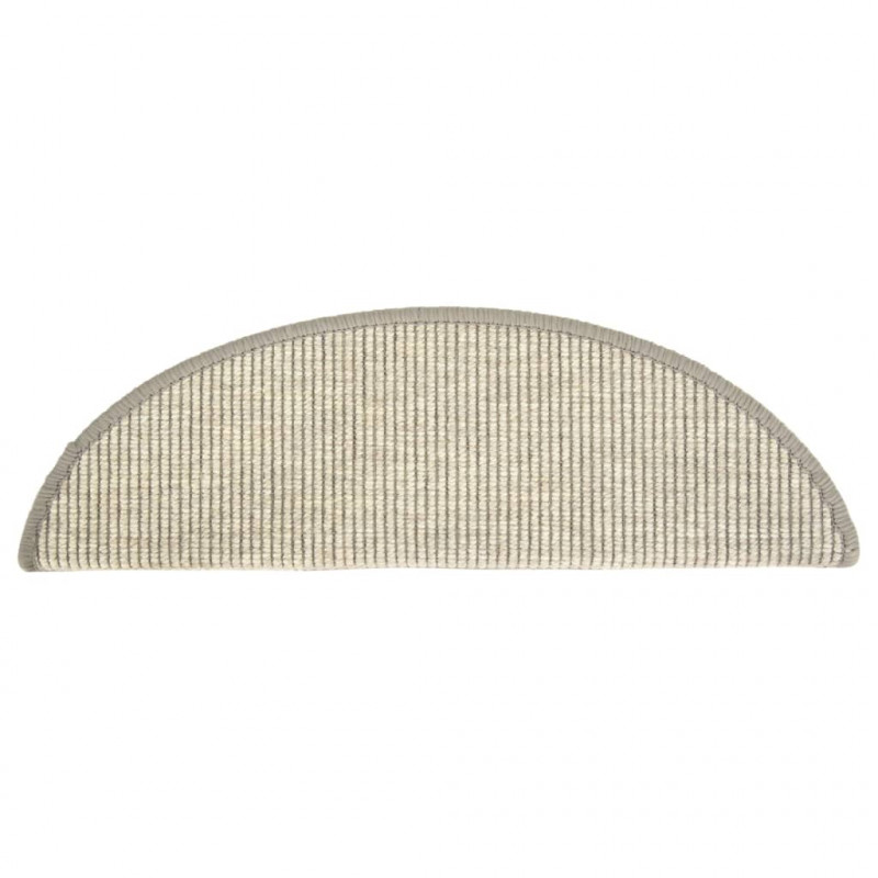 Samoprzylepne nakładki na schody, 15 szt., 56x17x3 cm, srebrne
