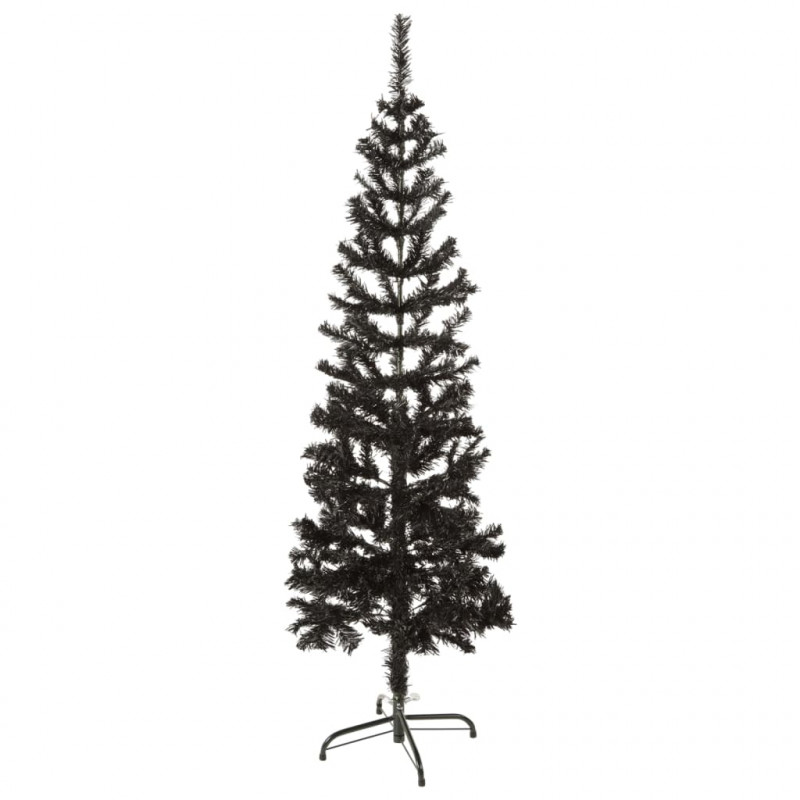 Smukła choinka, czarna, 120 cm