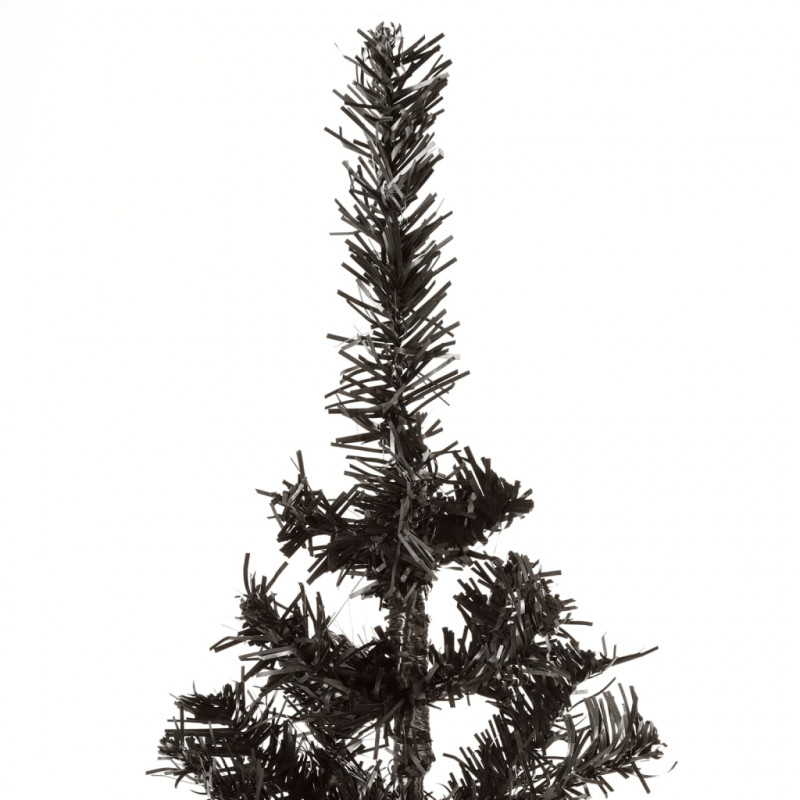 Smukła choinka, czarna, 120 cm