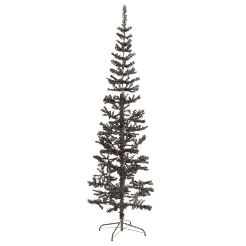 Smukła choinka, czarna, 210 cm