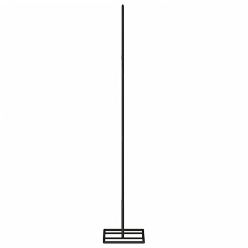 Metalowa choinka świąteczna, do dekoracji, czarna, 60 cm