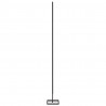 Metalowa choinka świąteczna, do dekoracji, czarna, 125 cm