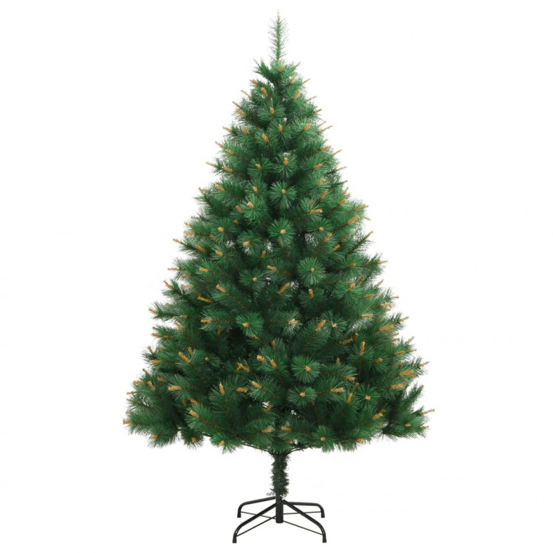Sztuczna choinka zawiasowa ze stojakiem, 150 cm