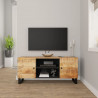 Szafka pod telewizor, 105x33x46 cm, lite drewno mango