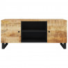Szafka pod telewizor, 105x33x46 cm, lite drewno mango