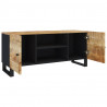 Szafka pod telewizor, 105x33x46 cm, lite drewno mango
