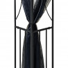 Altana z dachem, antracytowa, 400x300x270 cm, stal