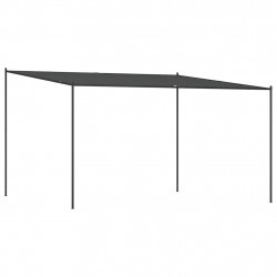 Altana, antracytowa, 4x4 m, 180 g/m², tkanina i stal