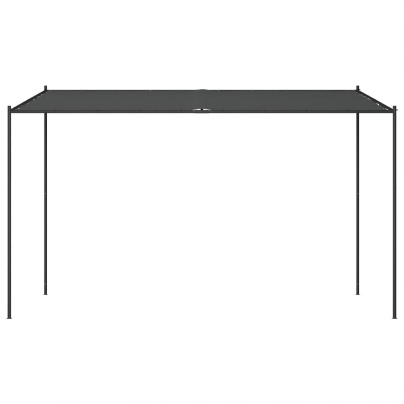 Altana, antracytowa, 4x4 m, 180 g/m², tkanina i stal