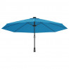 Ścienny parasol ogrodowy, niebieski, 290 cm