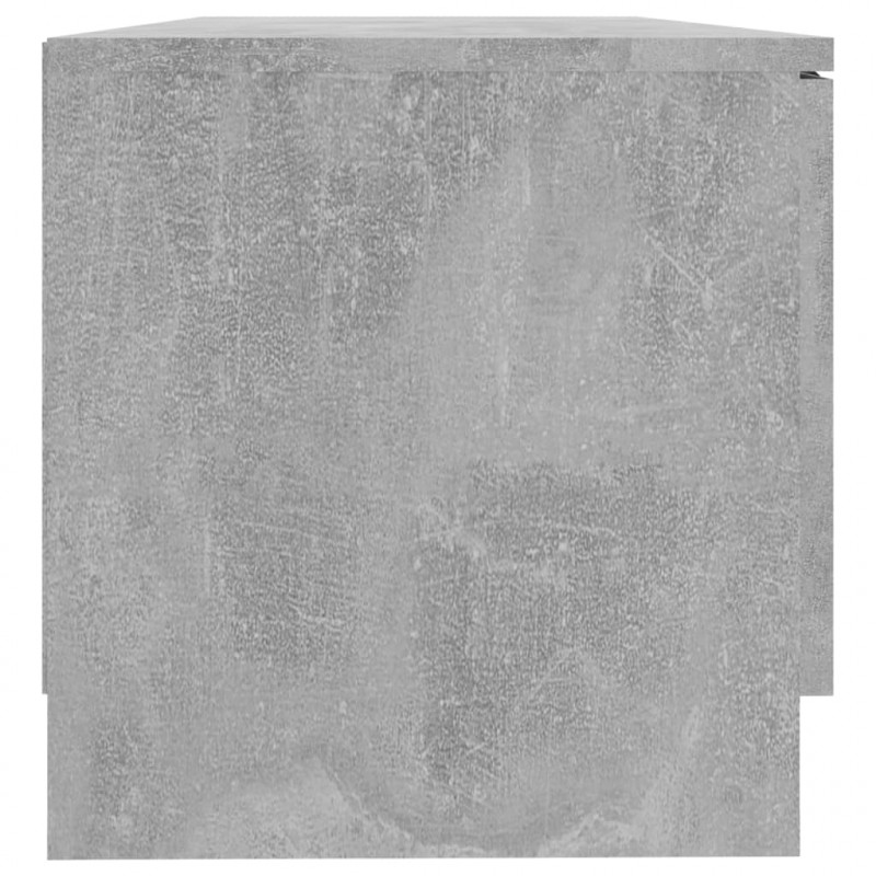 Szafki wiszące, 2 szt., szarość betonu, 80x35x36,5 cm