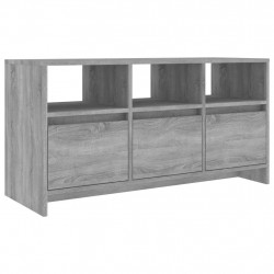 Szafka pod TV, szary dąb sonoma, 102x37,5x52,5 cm