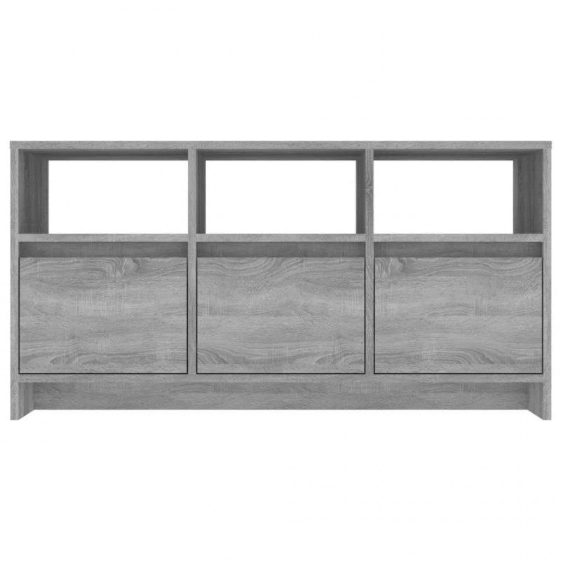 Szafka pod TV, szary dąb sonoma, 102x37,5x52,5 cm