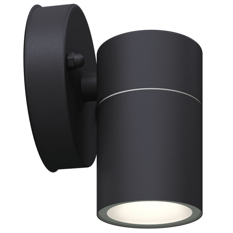 Kinkiety zewnętrzne, 2 szt., stal nierdzewna, skierowane w dół