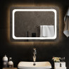 Lustro łazienkowe z LED, 70x50 cm