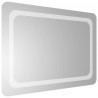 Lustro łazienkowe z LED, 70x50 cm