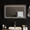 Lustro łazienkowe z LED, 80x50 cm