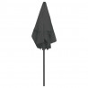 Parasol plażowy, antracytowy, 180x120 cm