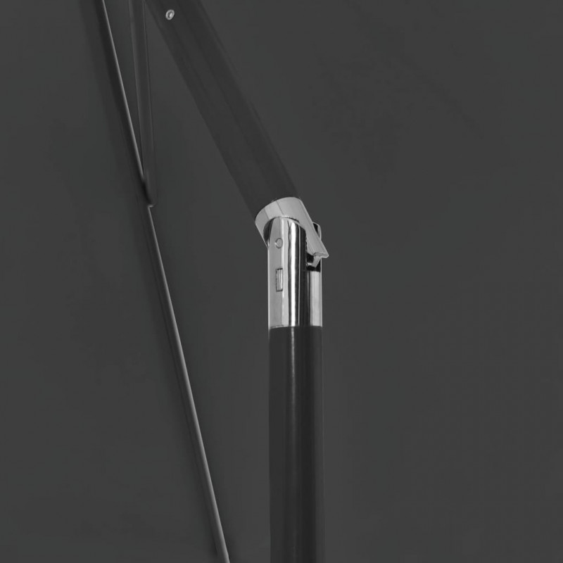Parasol plażowy, antracytowy, 180x120 cm