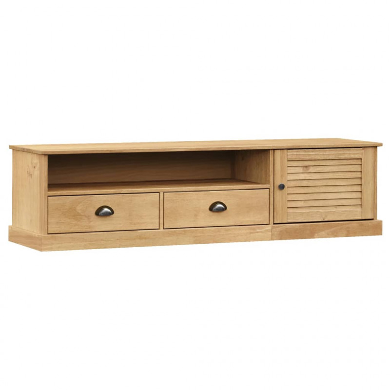 Szafka pod TV VIGO, 156x40x40 cm, lite drewno sosnowe