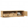 Szafka pod TV VIGO, 156x40x40 cm, lite drewno sosnowe