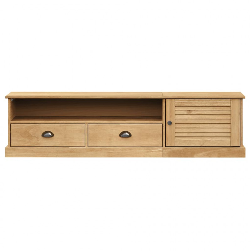 Szafka pod TV VIGO, 156x40x40 cm, lite drewno sosnowe